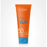 Водостойкий солнцезащитный крем Claire The Sun — защита для лица и тела, купить в ЛНР оптом